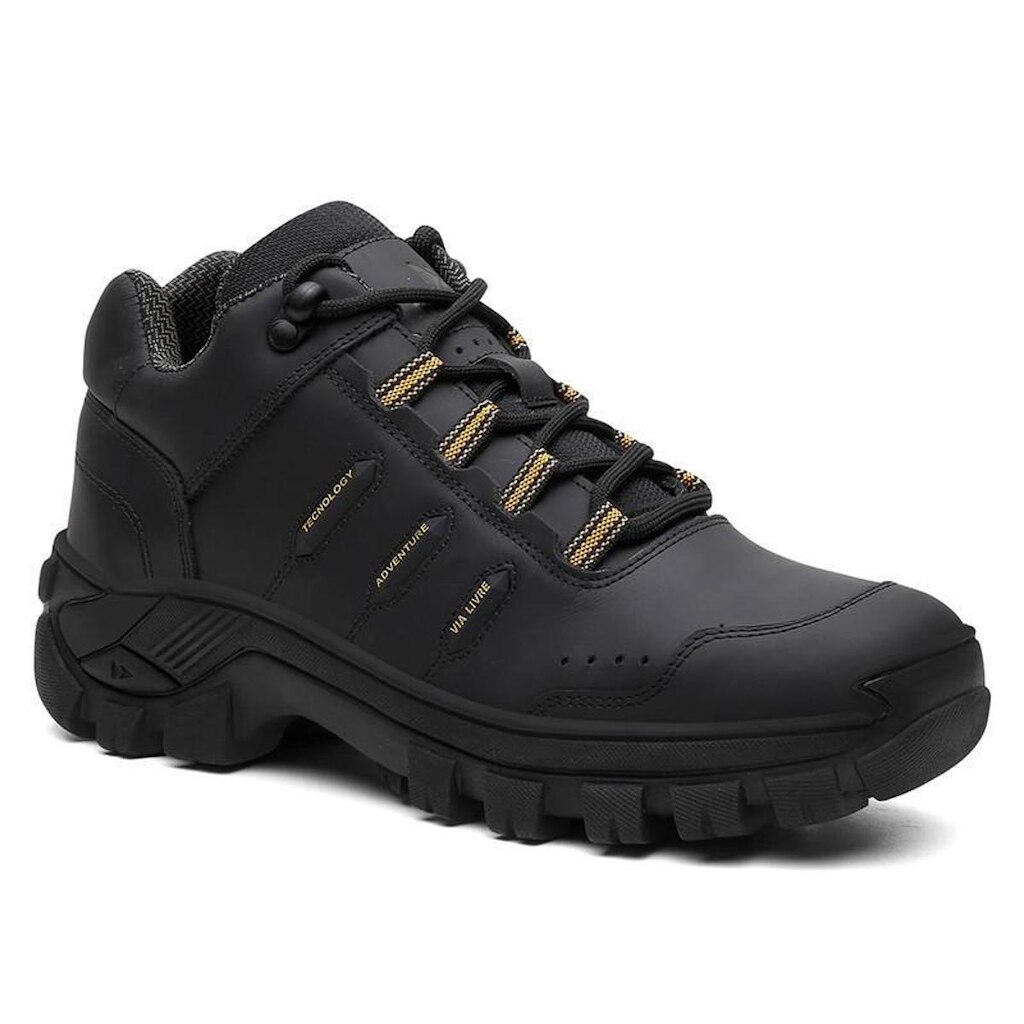 Bota Coturno Via Livre Confortável Malibu Masculino