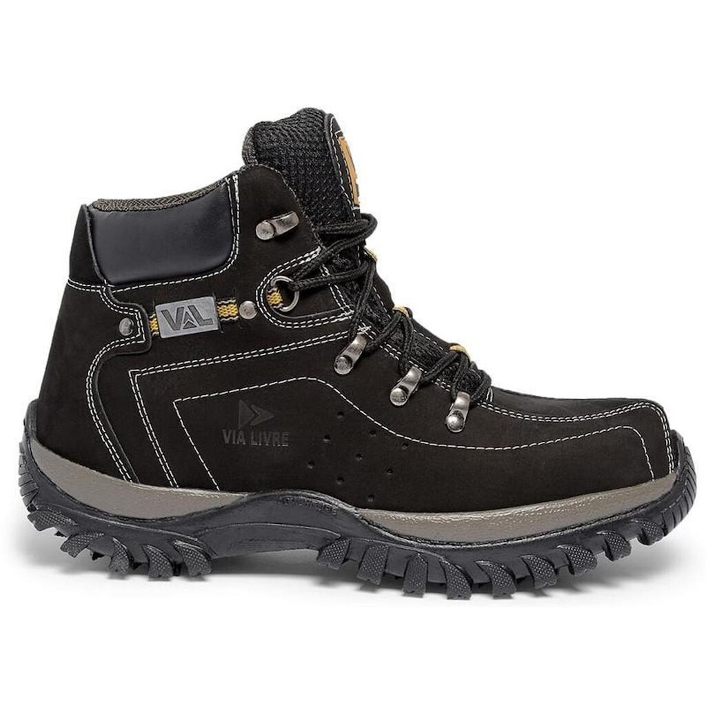 Bota Coturno Via Livre Montana Resistente Masculina
