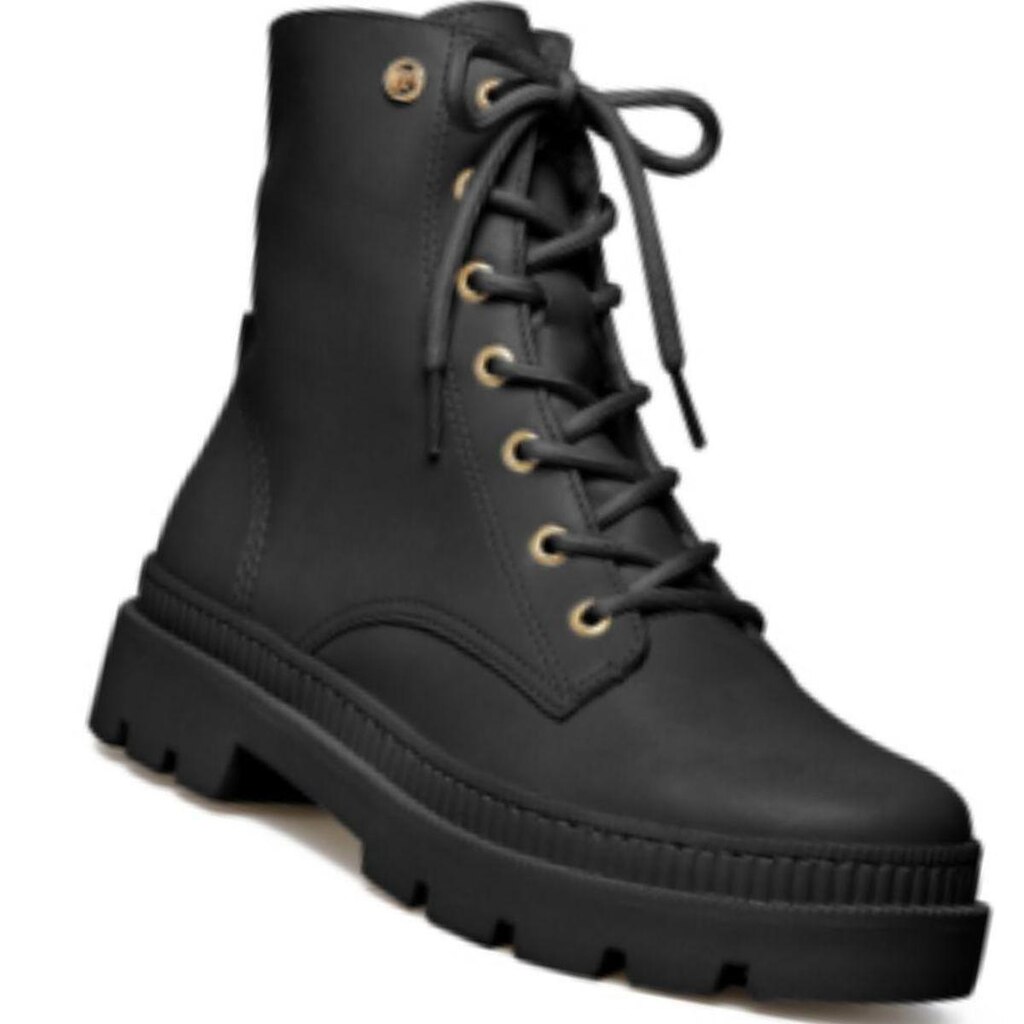 Bota Coturno Via Marte 23-703 Forro Com Pelo Himalaia Feminina