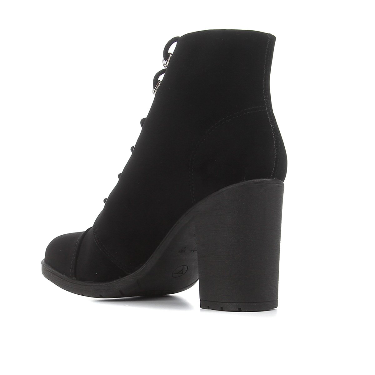 bota coturno feminina via uno