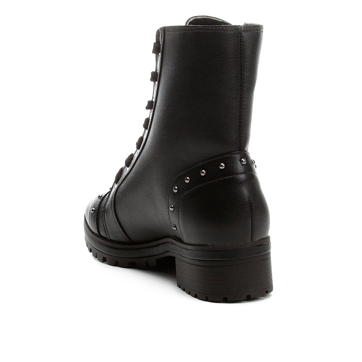 bota coturno vizzano tachas preto