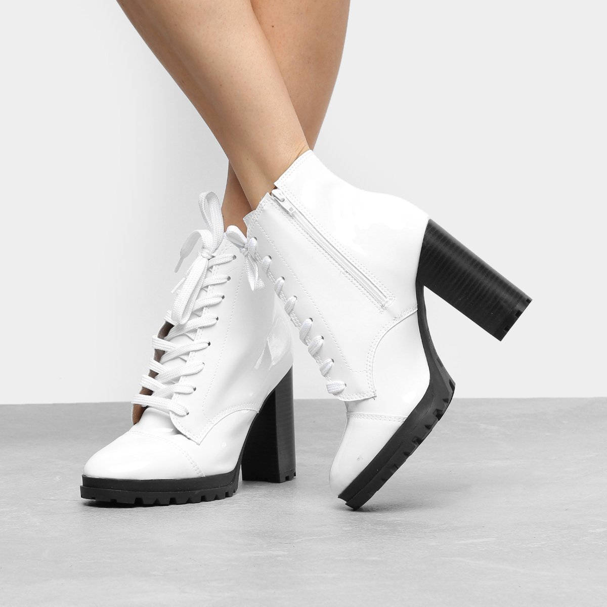 coturno branco vizzano