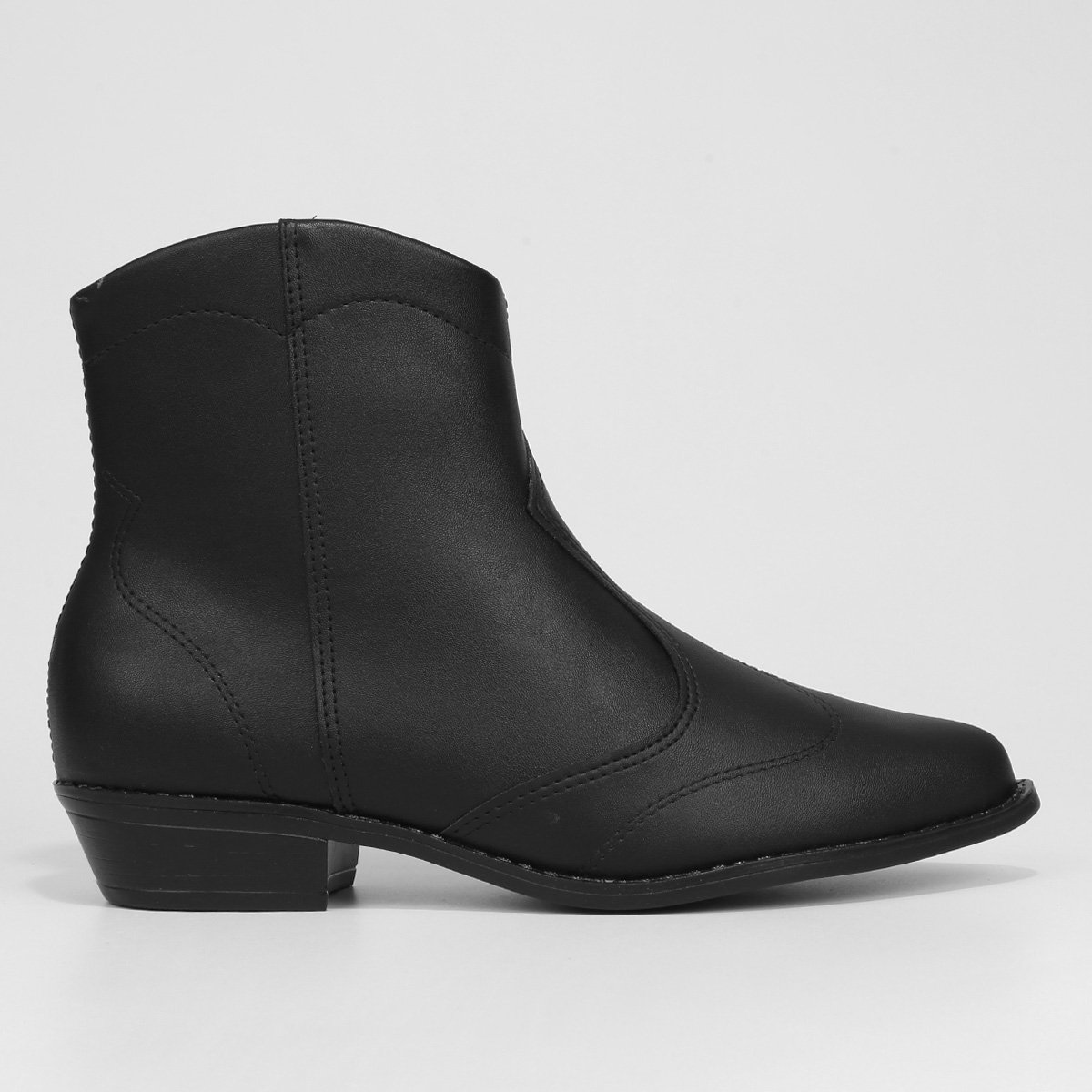 Bota Country Moleca Bico Fino Recortes Feminina Menor preço em Bota Country Moleca Bico Fino Recortes Feminina