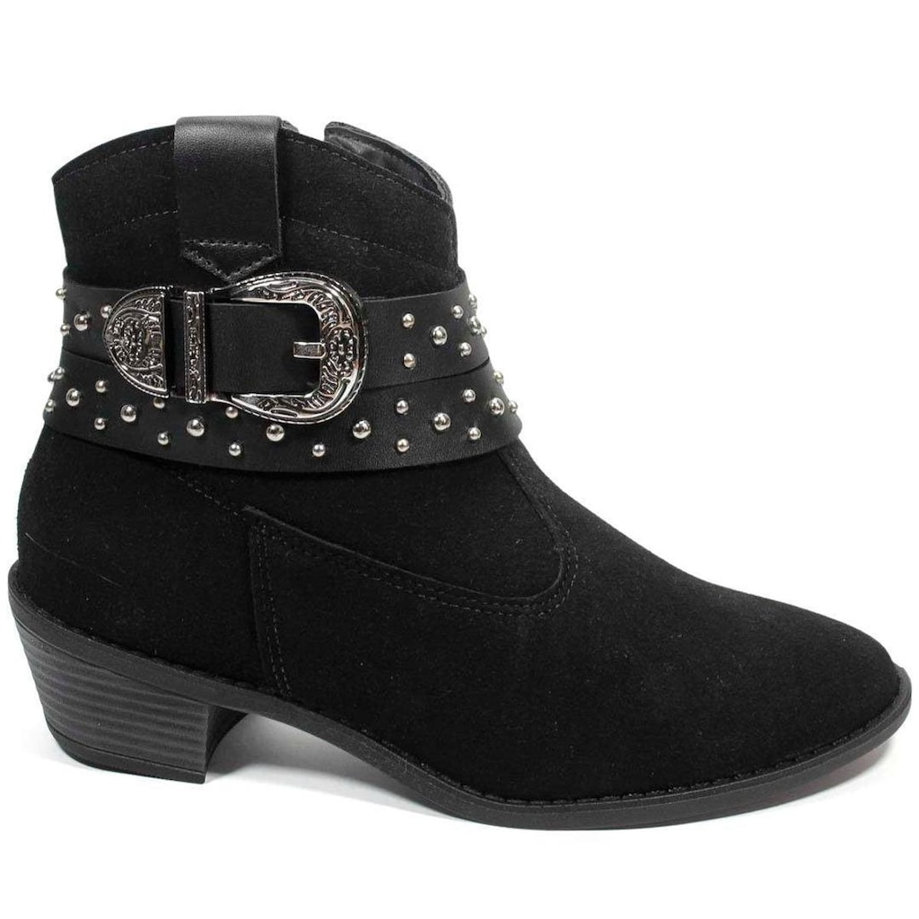 Bota Country Moleca Camurça London Feminina 5353.202