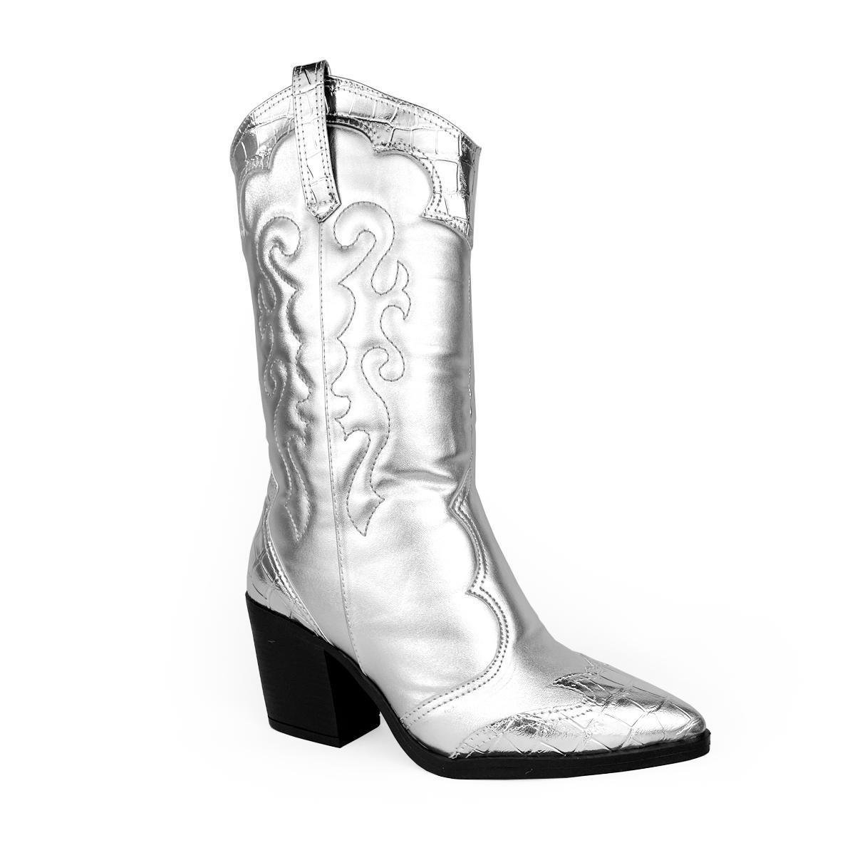 Carmen Steffens Calça De Onça Com Bota Carmen Steffens