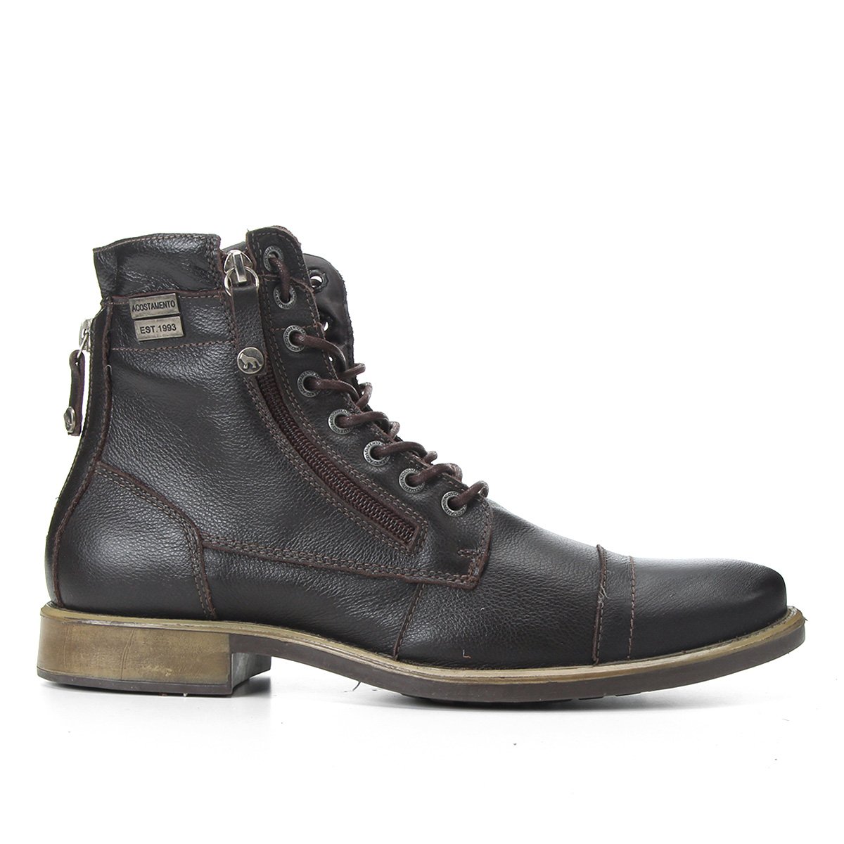 coturno masculino acostamento