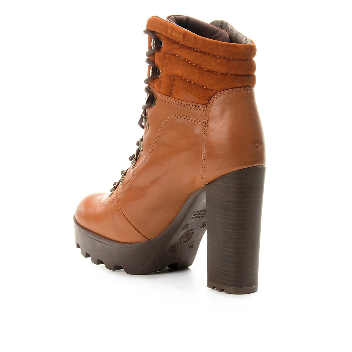 bota coturno bottero amarração feminina