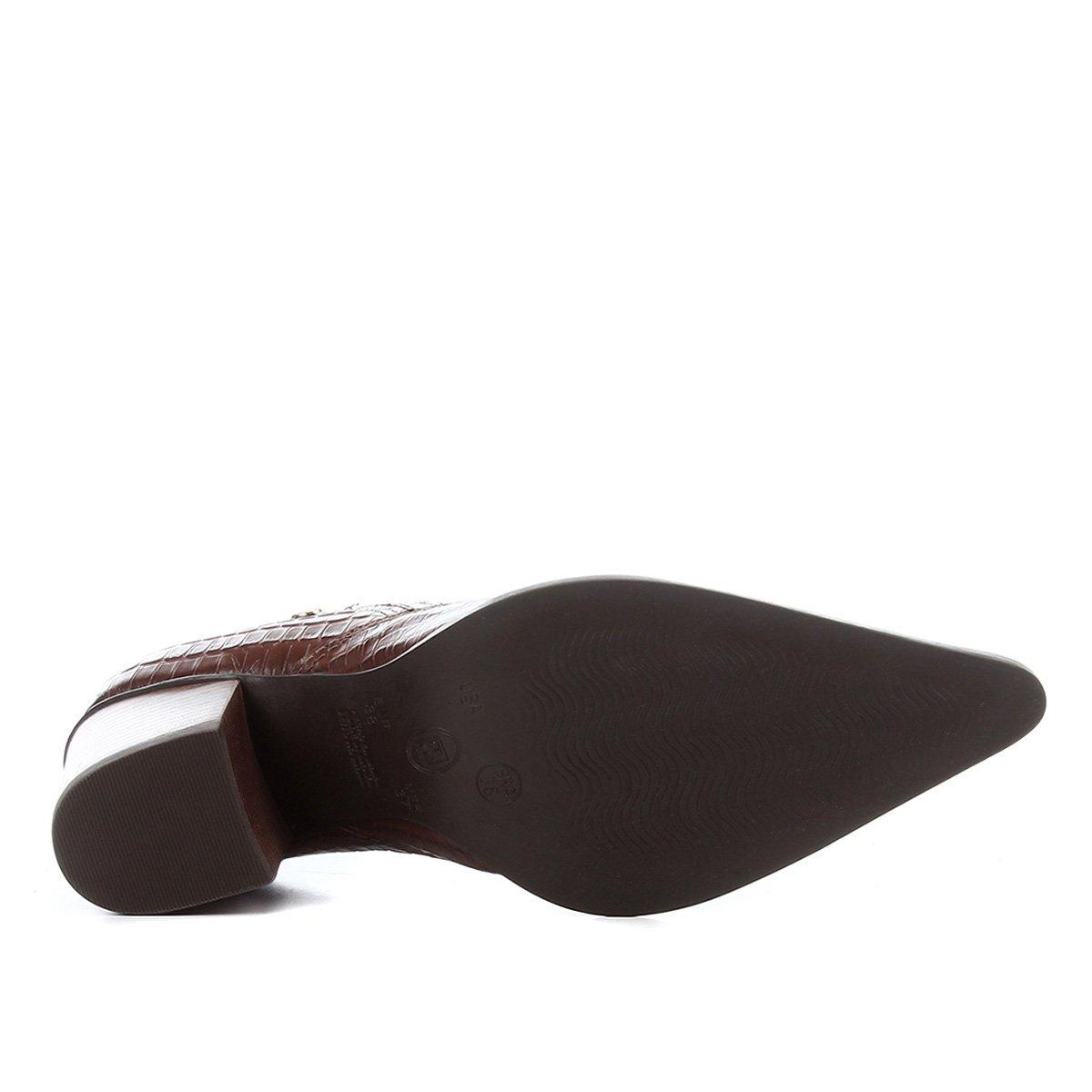 bota feminina cano curto croco bottero