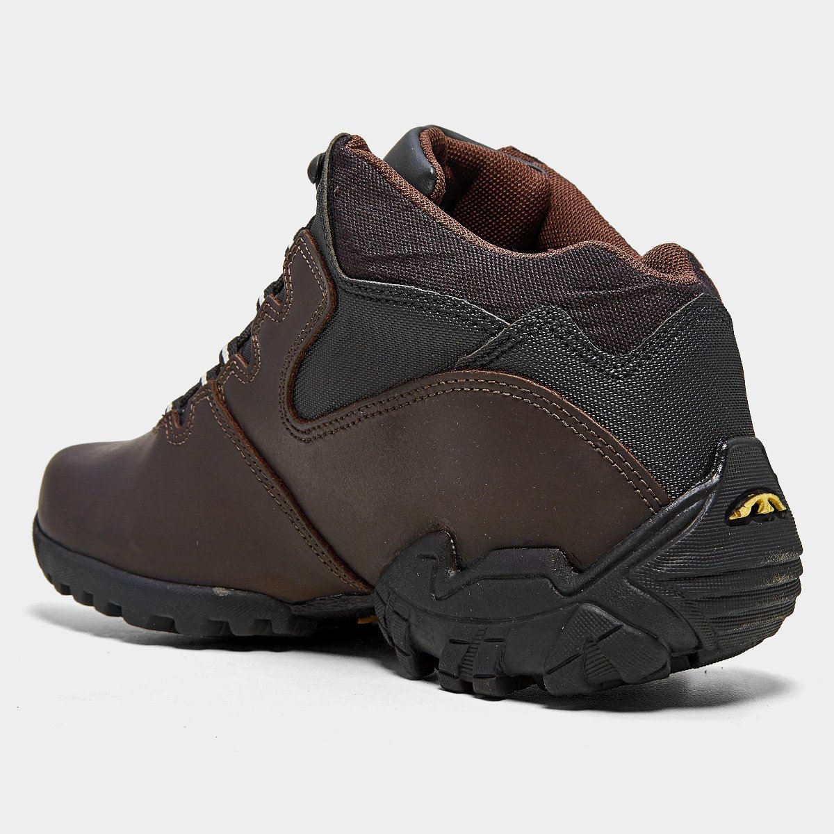 Bota Couro Bull Terrier Bruce Masculina - Marrom Escuro | Zattini