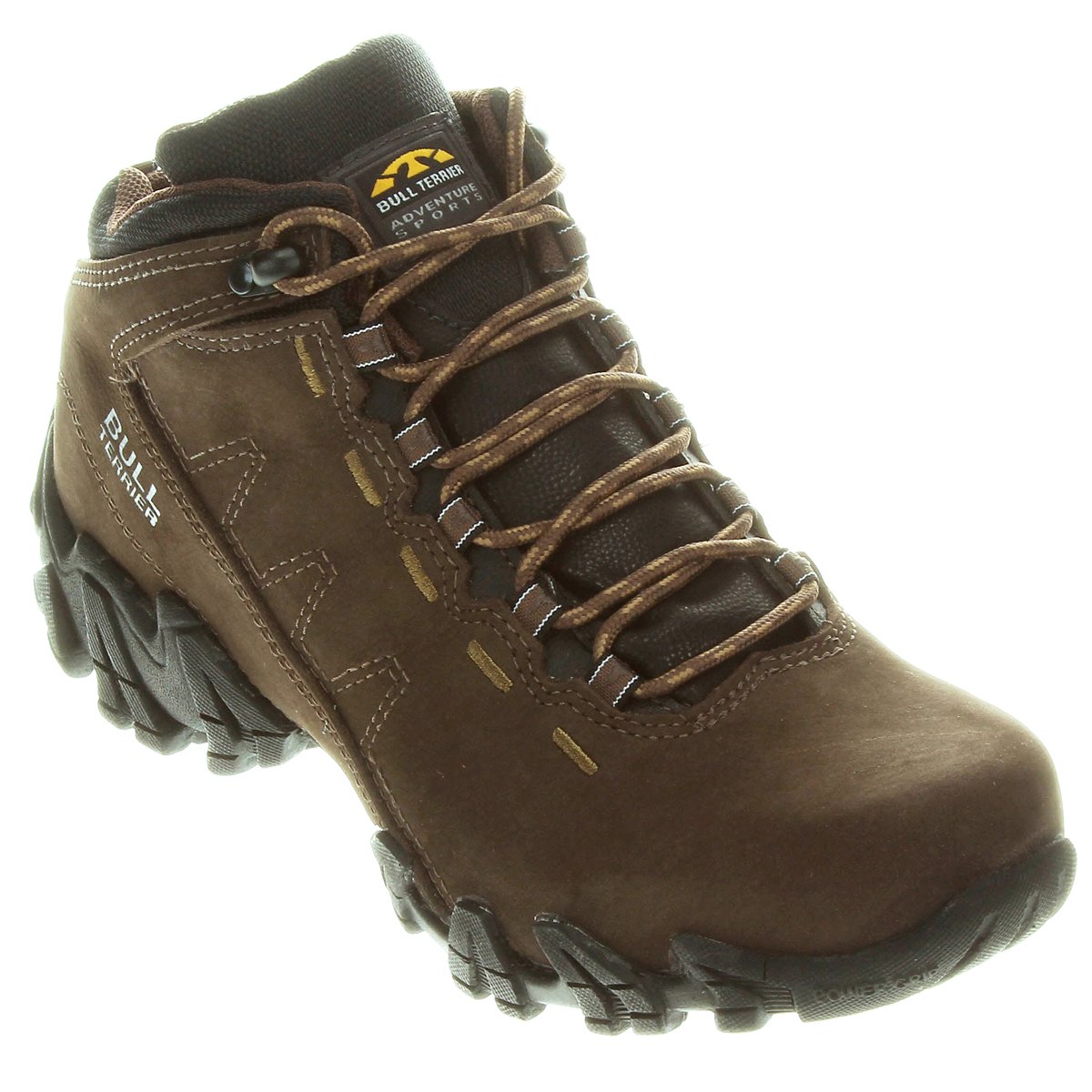 Bota Couro Bull Terrier Ranger Masculina - Marrom Escuro | Zattini