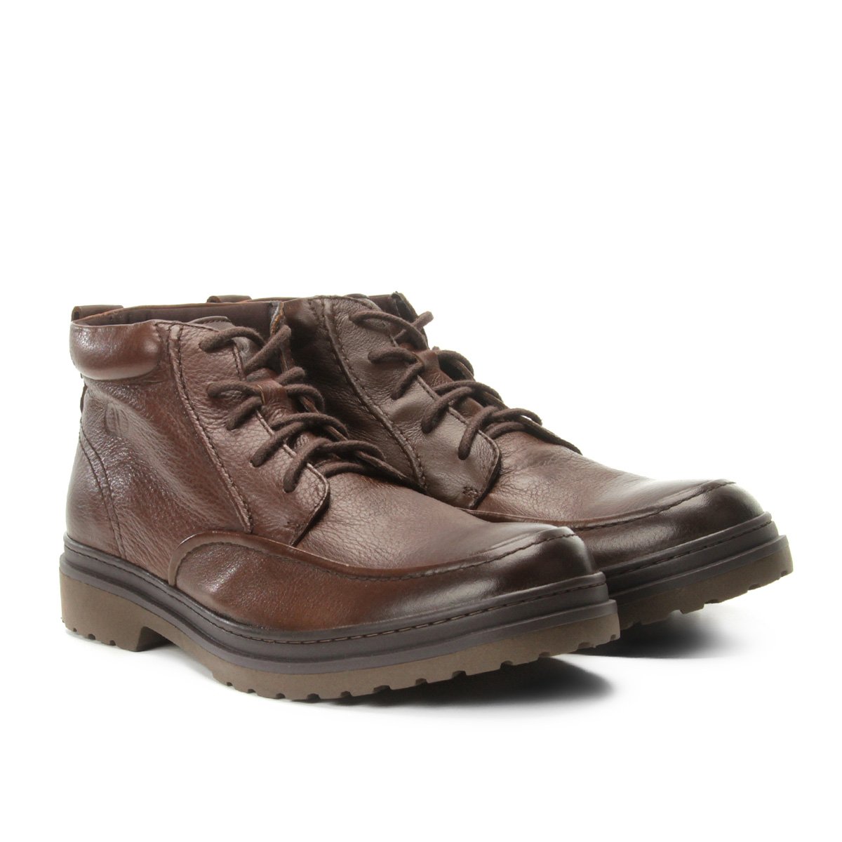Bota Couro Cano Curto Democrata Trooper Masculina - Marrom Escuro é ruim? Bota Couro Cano Curto Democrata Trooper Masculina - Marrom Escuro é boa?