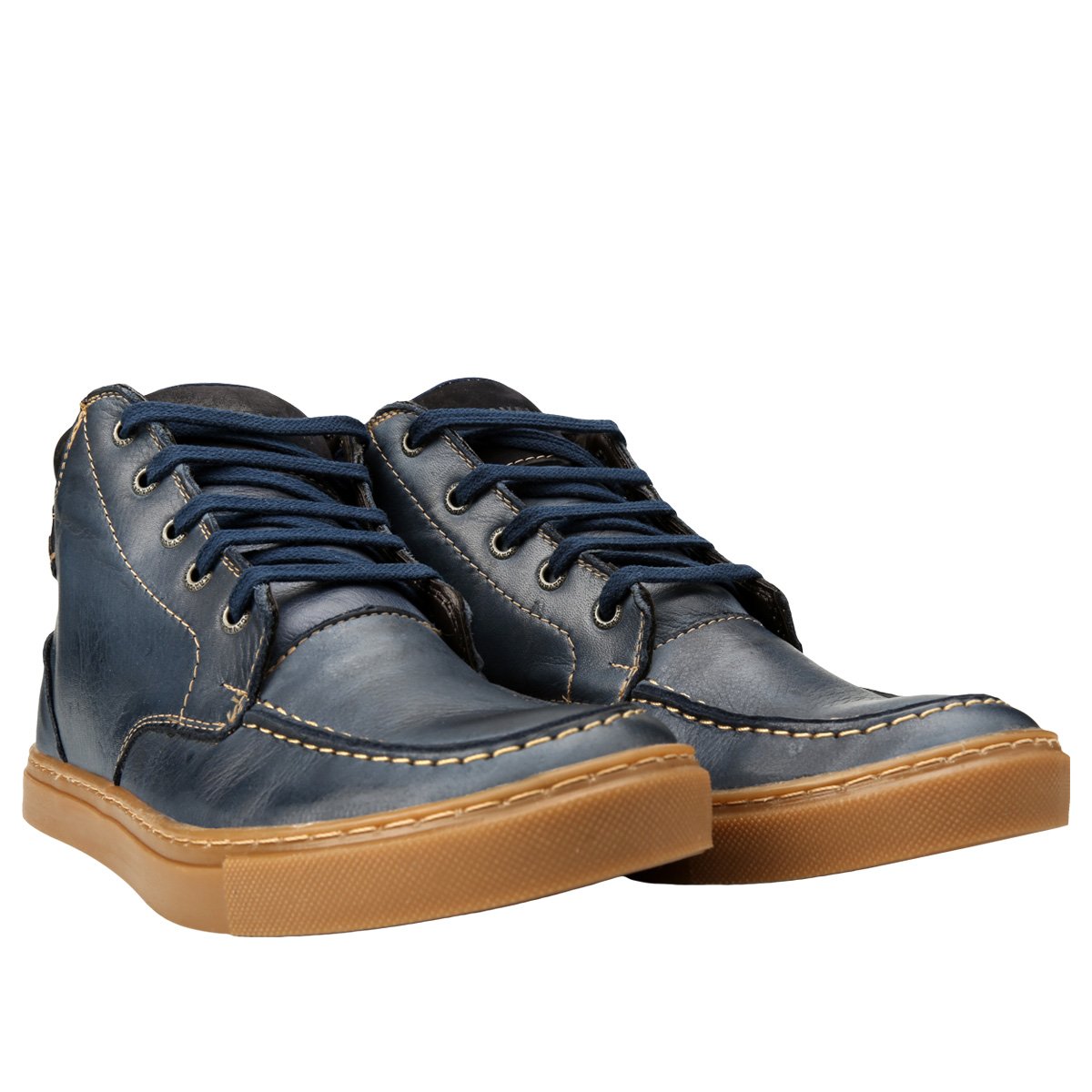 Bota Couro Cano Médio Cavalera Rafa Masculina - Marinho é ruim? Bota Couro Cano Médio Cavalera Rafa Masculina - Marinho é boa?