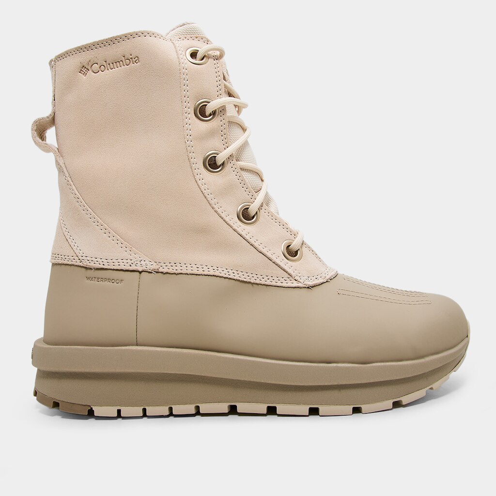Bota Couro Columbia Moritza Shield Omniheat Feminina