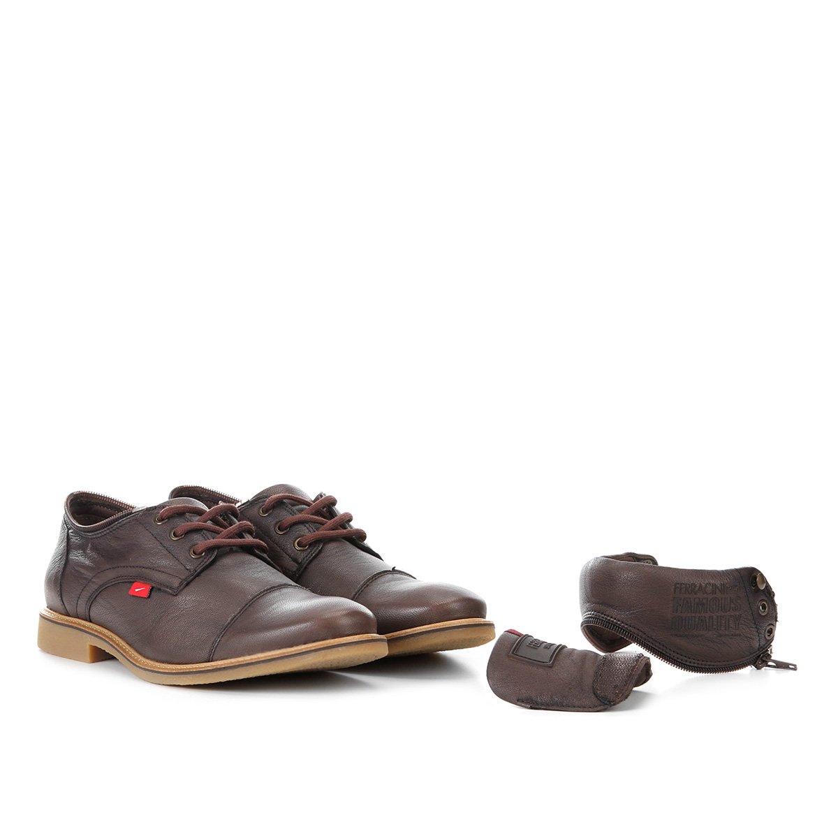Bota Couro Coturno Ferracini Bangkok Max Masculina - Tabaco Menor preço em Bota Couro Coturno Ferracini Bangkok Max Masculina - Tabaco
