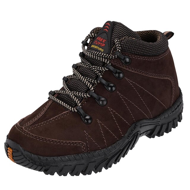 Bota Couro Infantil Free Jump Masculino