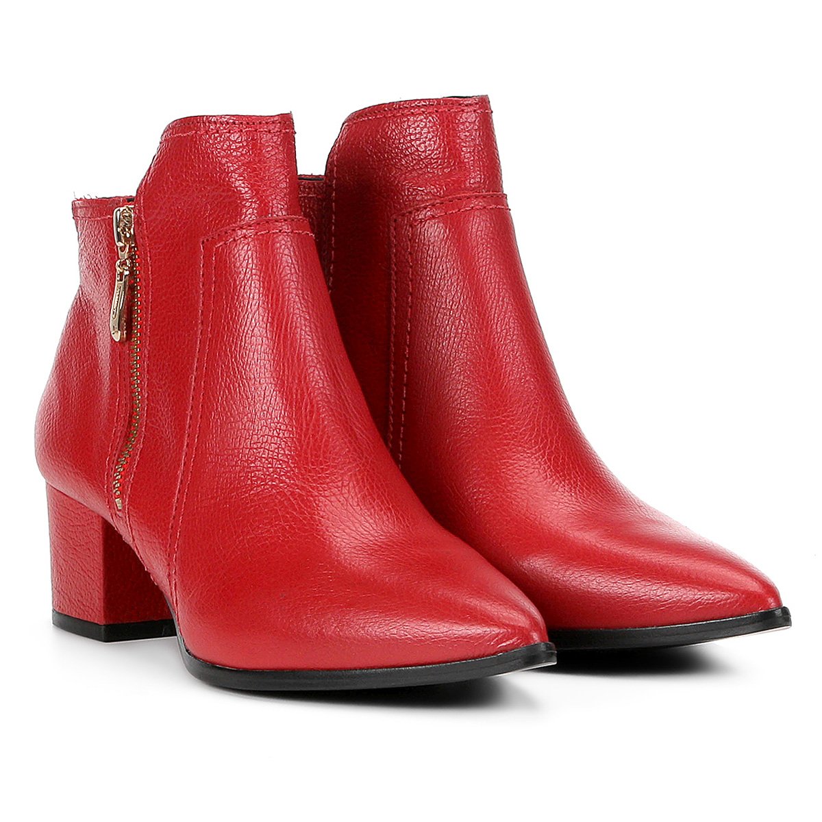 bota bico de aço confortavel feminina