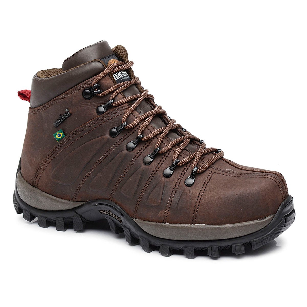 Bota Couro Macboot Uirapuru 6 Masculina Menor preço em Bota Couro Macboot Uirapuru 6 Masculina