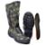 Bota Couro Militar Masculina Coturno Exército - Verde