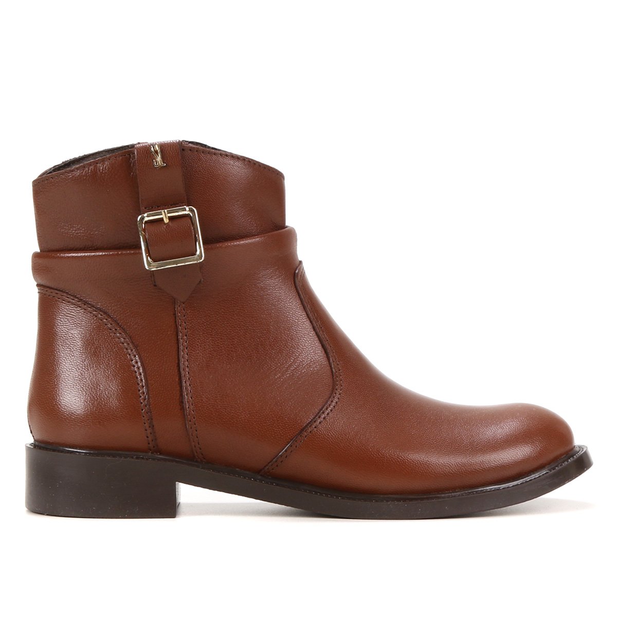 Bota Couro Santa Lolla Bodão lll Feminina - Café Menor preço em Bota Couro Santa Lolla Bodão lll Feminina - Café