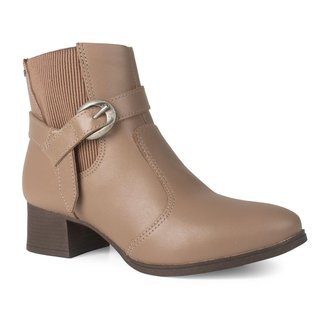 Bota Dakota de Cano Curto Em Couro Feminina DA962