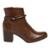 Bota Dakota Morino Feminina Original Coturno Inverso Cano - Preto
