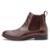 Bota de Couro Chelsea Masculina NS Liverpool 2 - Marrom