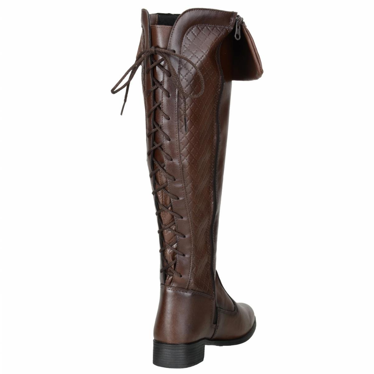 bota cano alto dona beja over the knee