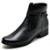 Bota Em Couro Cano Curto Zabath Feminina - Preto