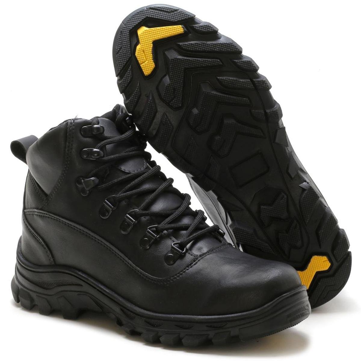 Bota Épico Discovery Masculina - Preto Menor preço em Bota Épico Discovery Masculina - Preto