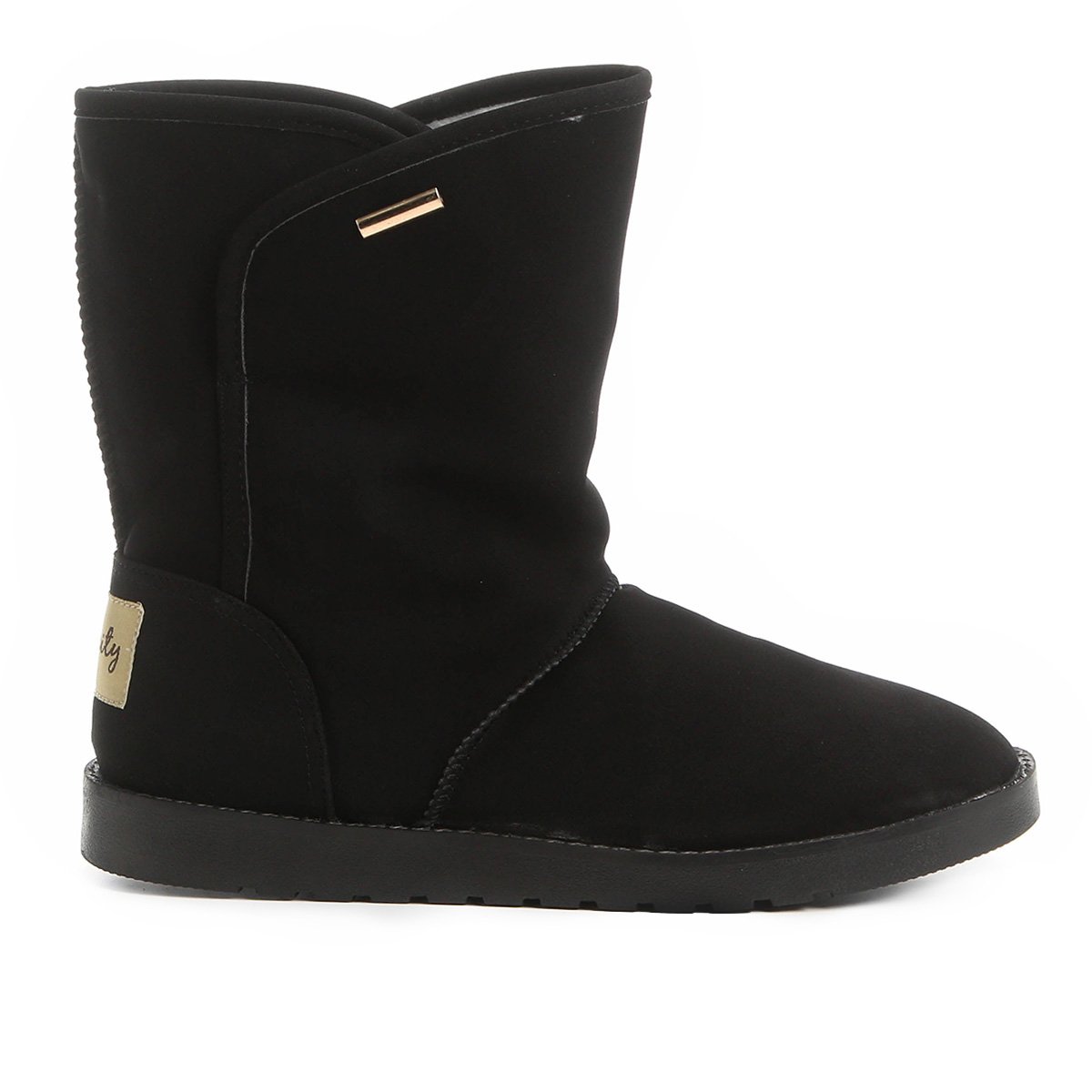 bota esquimó cano médio mooncity pelinho feminina