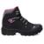 Bota Feminina Adventure Coturno De Couro Com C.a Preto C/ Rosa - Preto