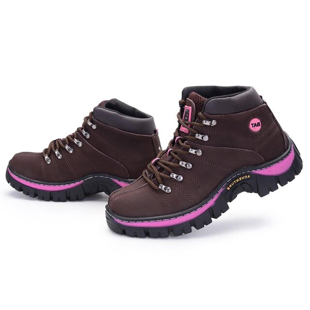 Bota Feminina Adventure Outdoor Pantanal Brasil NS Track Lady