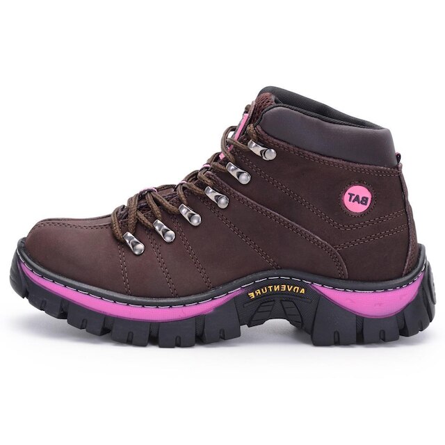 Bota Feminina Adventure Outdoor Pantanal Brasil NS Track Lady