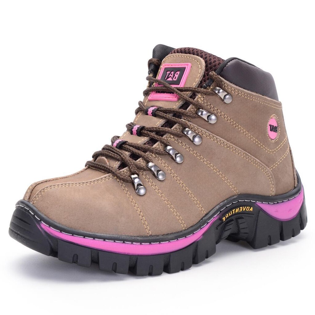 Bota Feminina Adventure Outdoor Pantanal Brasil NS Track Lady