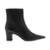 Bota Feminina Arezzo Original Couro Cano Curto Preta - Preto