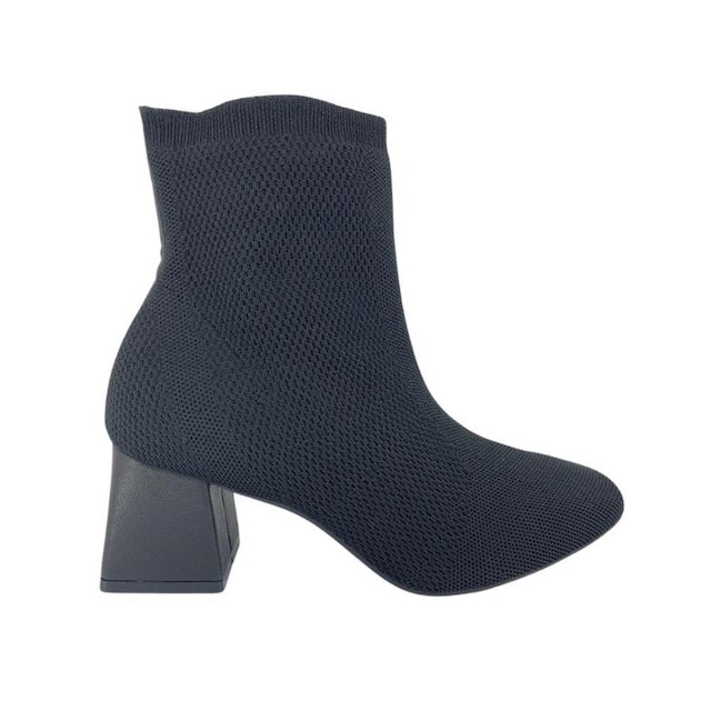 Bota Feminina Bebecê Meia Salto Bloco T4414