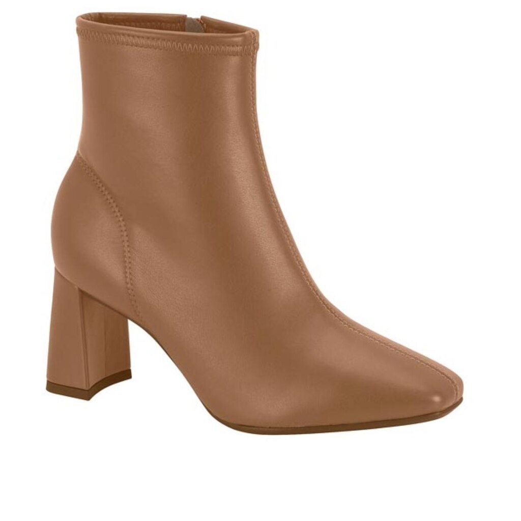 Bota Feminina Beira Rio Casual Salto Médio Sofisticado