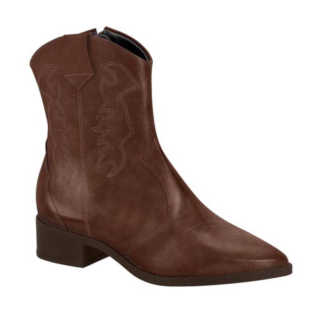 Bota Feminina Beira Rio Confortavel Macia Moda Country Texana Ref: 9091.201