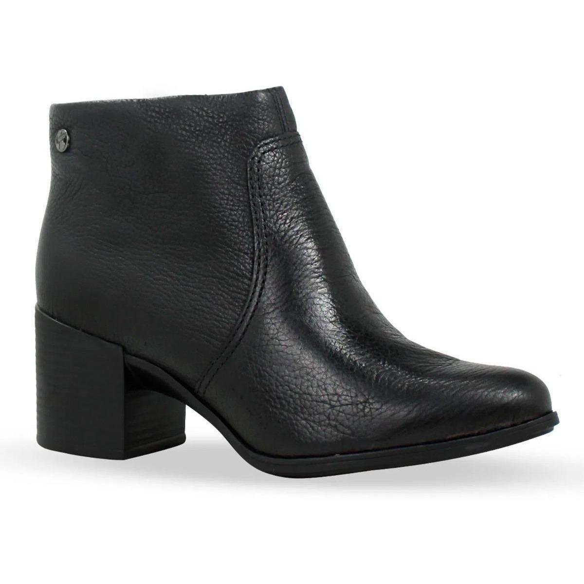 Bota Feminina Bottero Cano Baixo Couro 346901 Menor preço em Bota Feminina Bottero Cano Baixo Couro 346901