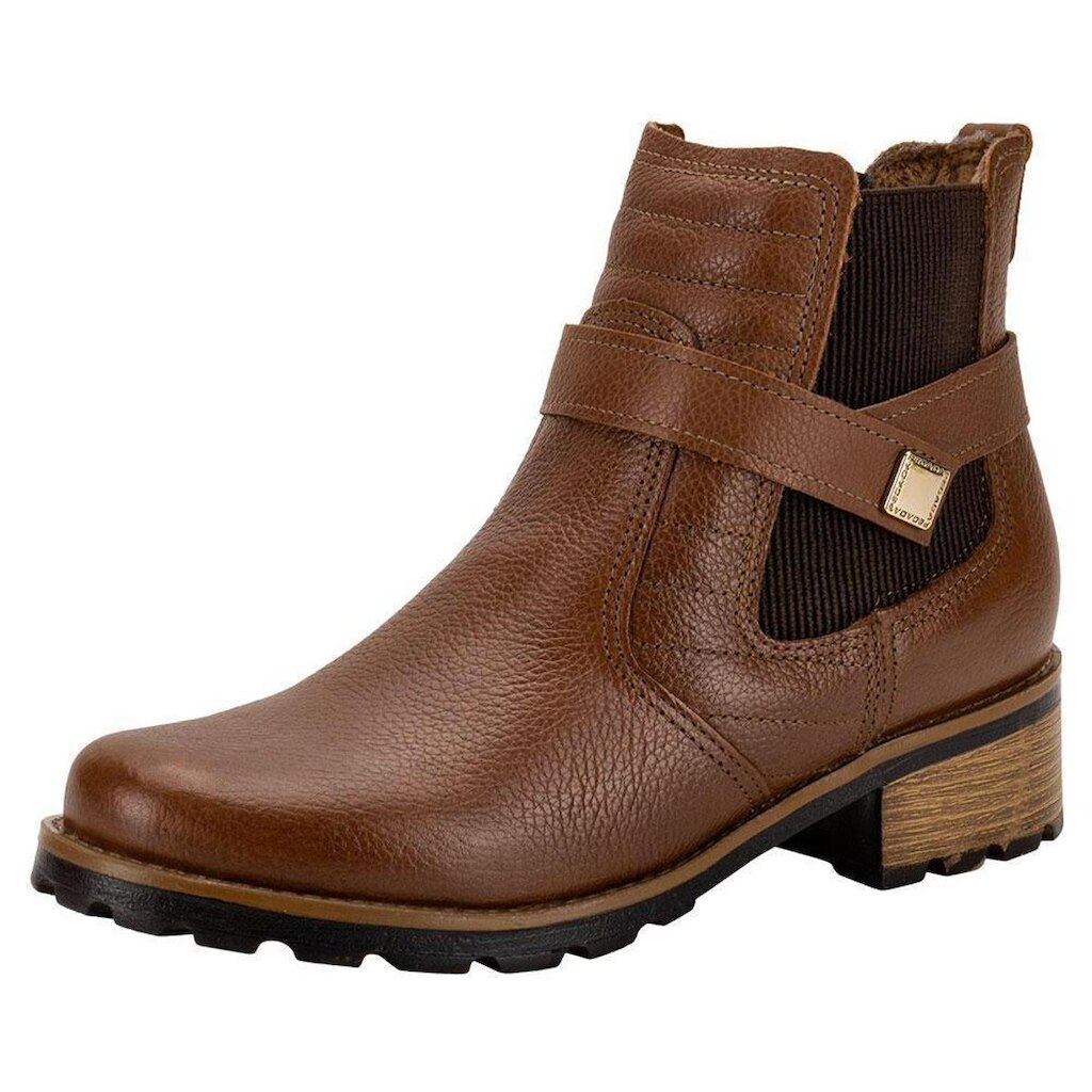 Bota Feminina Cano Baixo Pegada 281412
