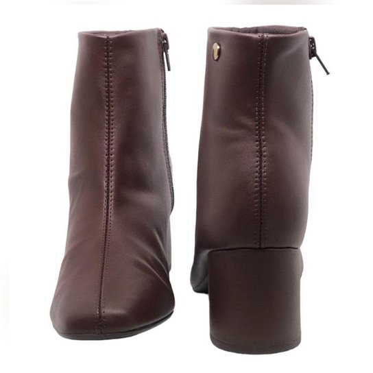 Bota Feminina Cano Baixo Salto Médio Conforto CACCI