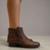 Bota Feminina Cano Curto Calce Fácil com Zíper Dakota D2184 - Café