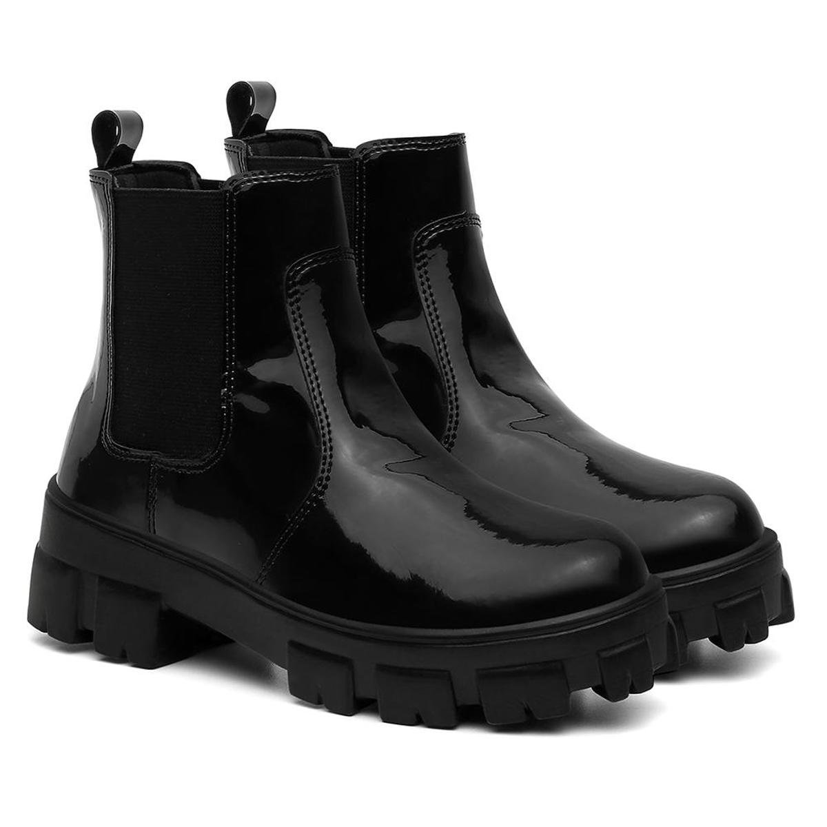 Bota Feminina Cano Curto Tratorada Salto Baixo Chelsea é ruim? Bota Feminina Cano Curto Tratorada Salto Baixo Chelsea é boa?