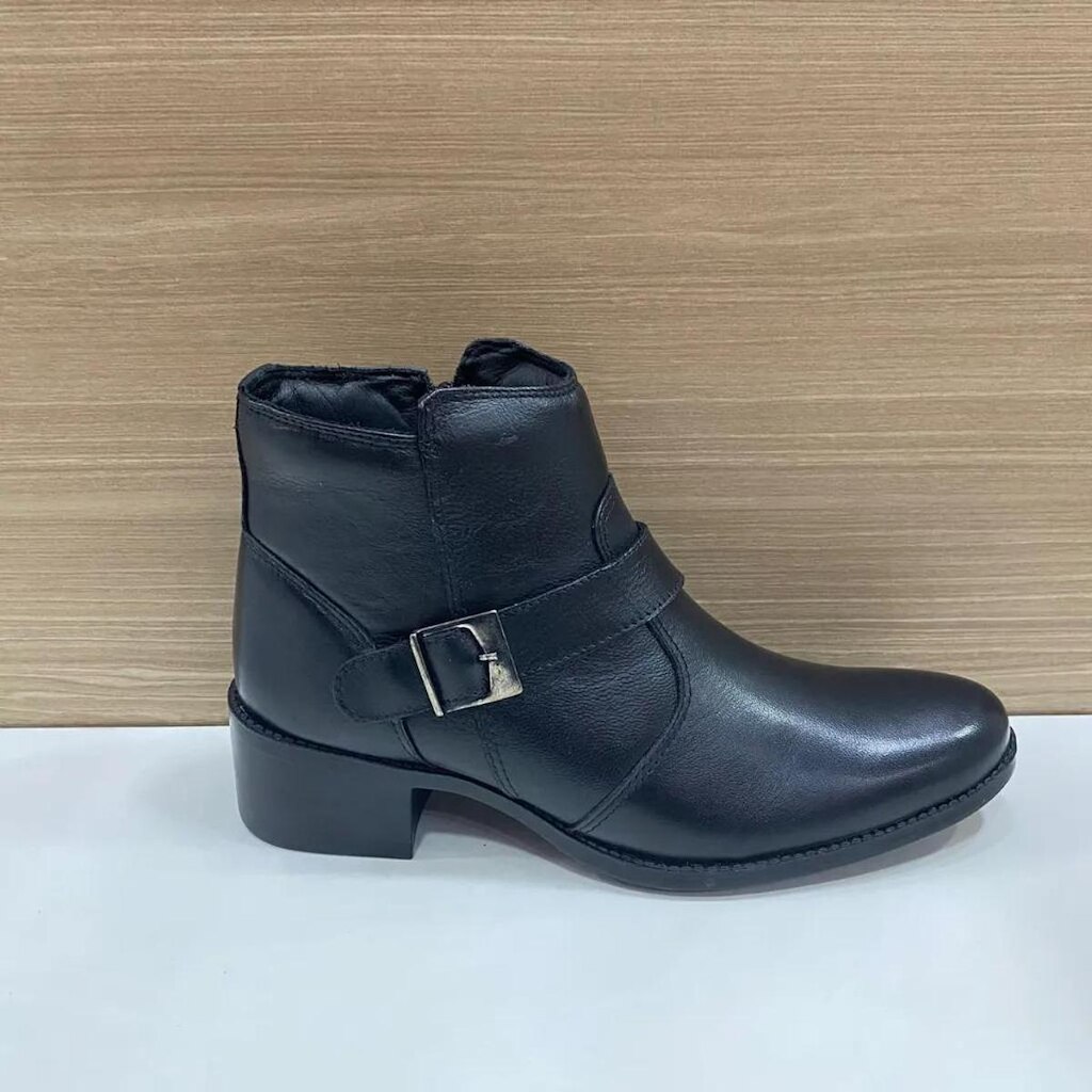 Bota Feminina Cano Curto Vanessa Farm Confortável Moda