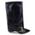 Bota Feminina Cecconello Torino Couro Preta - 2886 - Preto