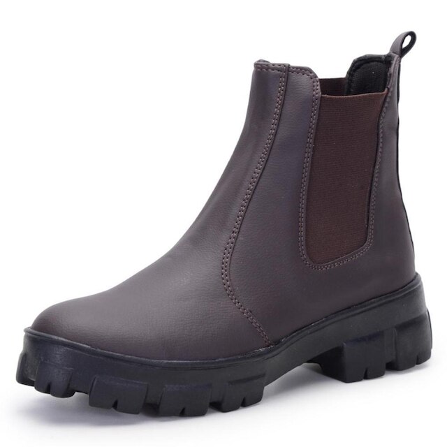 Bota Feminina Chelsea Tratorada Peccato NS Troia