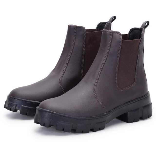 Bota Feminina Chelsea Tratorada Peccato NS Troia