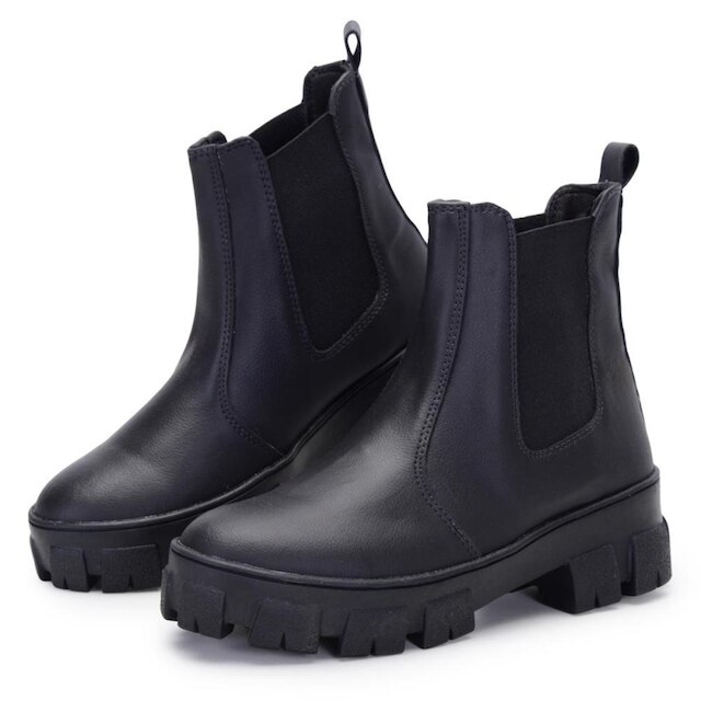 Bota Feminina Chelsea Tratorada Peccato NS Troia