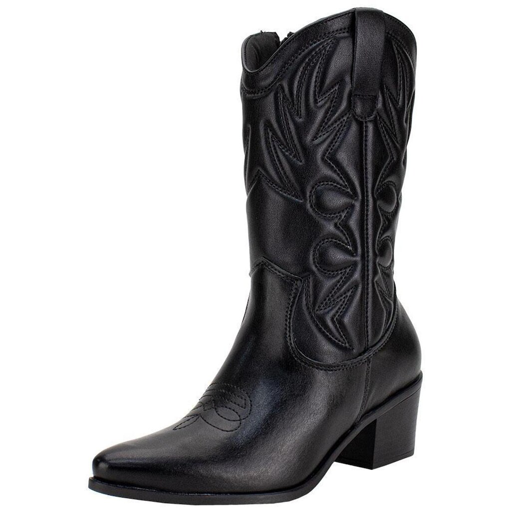 Bota Feminina Country Cano Médio Via Marte 009016