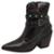 Bota Feminina Country Western Boho Conforto Bico Fino Cacci - Café
